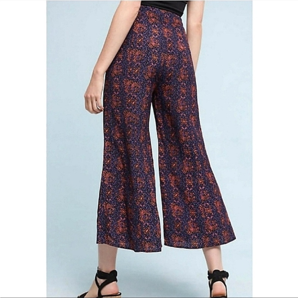 Anthropologie Flared Cropped Pant